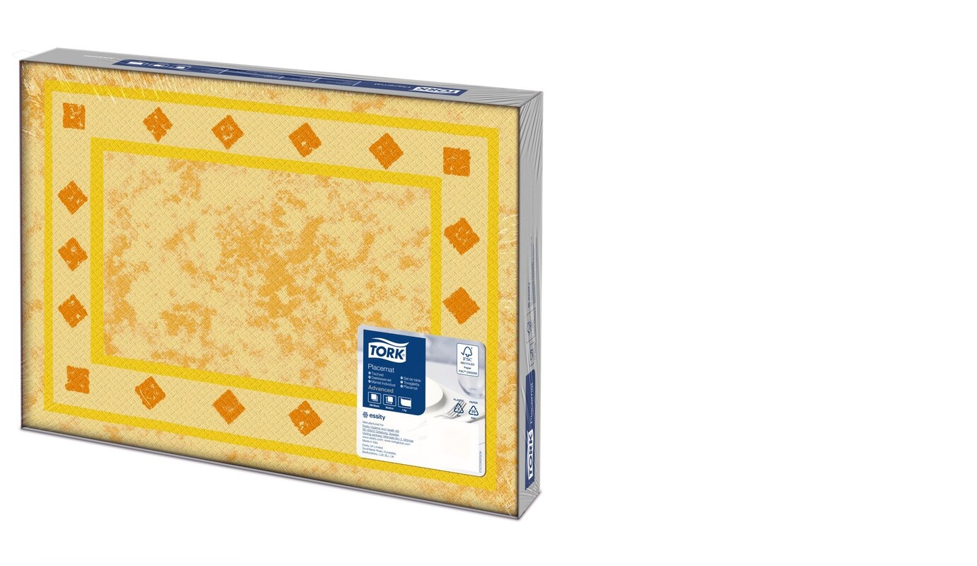 Een Tork Placemat 30x42cm 5x500 Palazzo Orange koop je bij ShopXPress